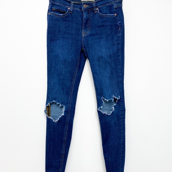 Free People Busted Knee Jeans - Picture 3 of 7